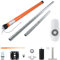 3T-MOTORS Funk-Rollladenmotor Komplettset mit Fernbedienung HSE1, SW40 Welle 2,10 m, 3T35-13R (Zugkraft 13 Nm/40 kg) mit mechanischen Endschaltern, einfache Montage mit Zubehör, Rollladenantrieb