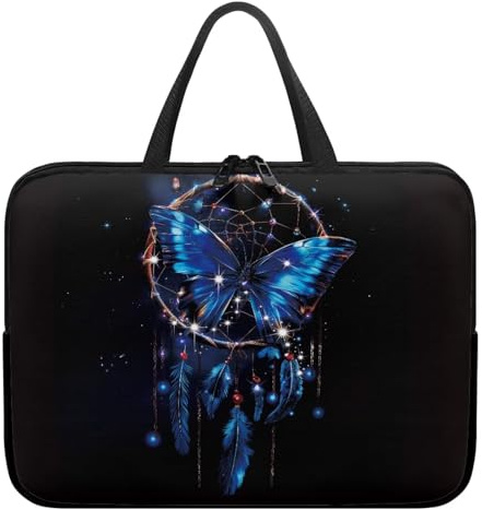 Chririnla Tablet-/Laptop-Hülle, schmale Laptoptasche, Handtasche für Damen und Herren, stoßsicher, Notebooktasche für Reisen