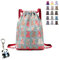 HNTKGME Faltbarer Reise-Sportrucksack Mit Kordelzug Und GroßEr KapazitäT Zur Trocken-Nass-Trennung, Wasserdichter, Leichter Rucksack Mit GroßEr KapazitäT Und Mehreren Taschen FüR Damen (E)