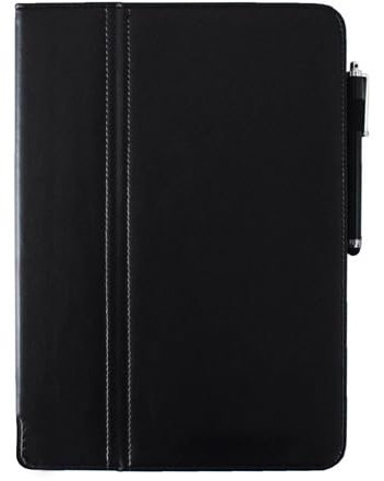 Spot es adecuado para Samsung Galaxy Note 10.1 funda de piel de pantalla plana N8000 N8010 funda protectora de piel (negro)