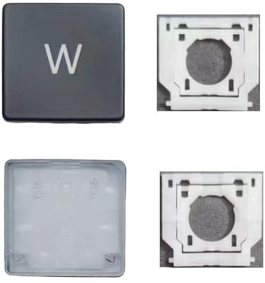 Replacement Letter W Keycap Keys and Hinges Compatible for Surface Laptop 3/4/5 13.5/15inch 1867 1868 1872 1873 1950 1951 1952 1953 Keyboard W Key Cap (Black)