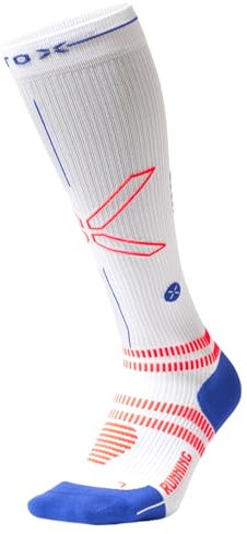 STOX Energy Socks, Laufsocken Damen, Kompressionklasse 23-32 mmHg, Ultradünnes Fußbett, Kompressionsstrümpfe, Running Kompressionssocken, Stützstrümpfe, Thrombosestrümpfe, Kompression