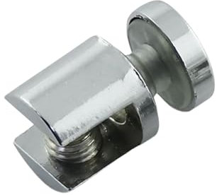 Glasklemme, Halterung, Metallbefestigung, Klemme für 10–12 mm dickes Glas, verstellbare Regale, Eckhalterung, Glasplatte