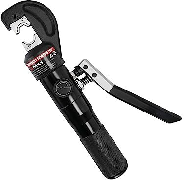 Pince à sertir hydraulique - Pince à sertir pour tuyau en cuivre, plage de 4 à 70 mm², pression 5-6T