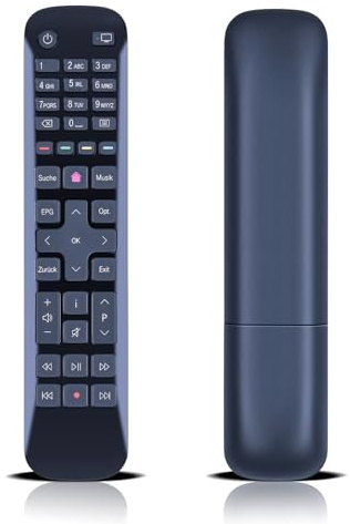 HZIME Fernbedienung Ersatz für Telekom Media Receiver MR400 MR200 | Kompatibel mit Telekom Media Receiver MR400,MR200,MR401und MR201.Schwarze Fernbedienung,keine Einrichtung erforderlich.