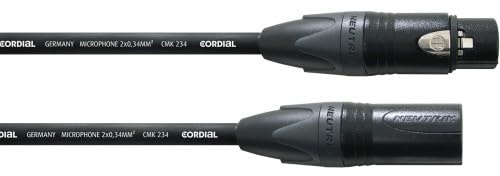 CORDIAL ECOCORD Mikrofonkabel XLR NC3 XX M/F 5 m