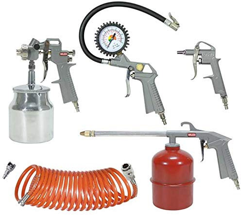 Valex Kit 5 Accessori Pneumatici Compressore Attacco Rapido