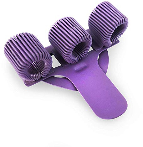 Ashton and Wright - Triple Metal Pen Holder with Pocket Clip - Ideal for Doctors/Nurses/Pilots - Single - Pastel Purple