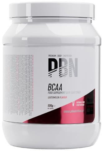 Premium Body Nutrition BCAA, 500 g, sabor Sandía, sabor optimizado