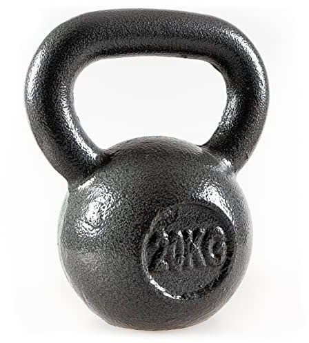 Bestfor 20kg Cast Iron Kettlebells, Ideal for Home Gym Exercise Training Weights for Fitness and Strength, Easy Grip Kettlebell Anti Roll Design 20 Kg Weight. Fitness Chart…