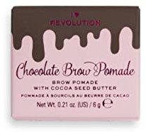 Revolution Beauty London, Chocolate, Brow Pot, Dark 6g