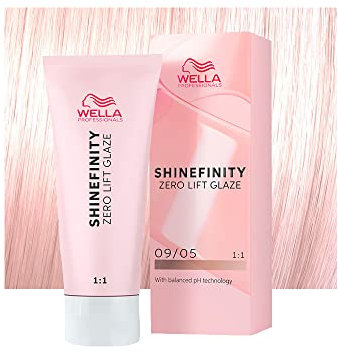 Wella Shinefinity Silk Blush 09/05 Rubio Muy Claro Natural Caoba 60ml - coloración demipermanente
