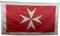 Stormflag Malta-Flagge, 90 x 150 cm, Polyester mit zwei Ösen und doppelt genäht.
