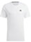 adidas Uomo Train Essentials Feelready Training Tee, White/Black, L