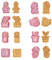 8 Piezas Cortador de Galletas, Cortador de Galletas Super Mario, 3D Cortador de Galletas de Plástico para Niños, Para Decorar Galletas, Reposteria, Pasteles, Sandwich etc
