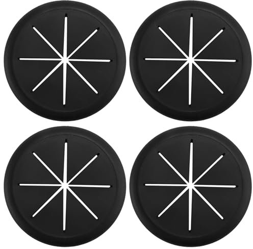 Uinfhyknd Desk TüLle Drahtlochabdeckung Geeignet für Office PC Schreibtischkabelabdeckung