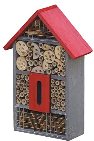 UNUS Garden - Casa de insectos para anidación de abejorros, abejas silvestres, mariquitas, mariposas, crisol y otros insectos