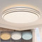 Homefire Deckenlampe LED Deckenleuchte Schlafzimmer - 23W Schlafzimmerlampe Dimmbar mit Fernbedienung Ø27cm Küchenlampe Sternenhimmel Modern Küche Deckenbeleuchtung Rund für Wohnzimmer Flur