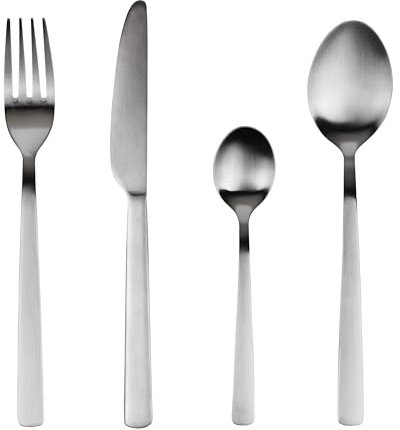 San Ignacio Q4412 Set 24pc cuberteria Acero Inoxidable Reciclado