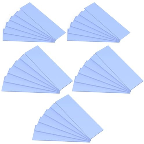 Almohadillas De Silicona Conductoras Térmicas, Almohadilla Térmica CPU de 67 x 20 mm, 30 Piezas Térmico Conductivo Almohadillas De Silicona, Almohadillas Térmicas De Silicona, Thermal Pad Silicona