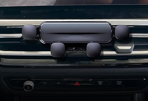 LECREA Auto Handyhalterung für BMW 3 Series 2023/i3 i4 2022, 360° Drehbar Handy KFZ Halterungen, Stabiler und langlebiger Anti-Rutsch-Handyhalter fürs Auto, Auto Zubehör,A Grey