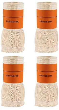 Sollee 4pack Docht für Petroleumofen für Innenräume Kerosin Heizung Docht Petroleum Herd Docht Kerosin Herd Docht Dochte für Petroleum Heizung Kerosin Heizer