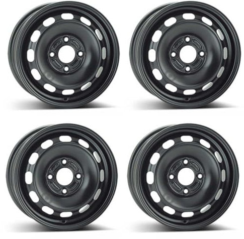 4x Alcar Stahlfelgen 4-7255 6.0Jx15 ET47,5 4x108 kompatibel mit Ford Fiesta