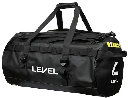 Level Travel Worldcup - Sporttasche Damen und Herren 50l, Reisetasche mit Abnehmbaren und Verstellbaren Schultergurten, Auch als Rucksack verwendbar, für Outdoor-Sport, Wandern, Bergsteigen und Reisen