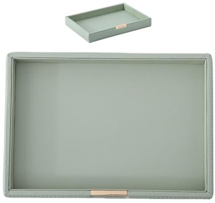 DAW -Fall für Männer, Lederschale - Stilvolle Schreibtischschale | Multifunktional Eitelkeit Organizer, Couchtischzubehör für Zuhause, Studio