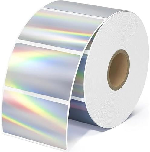 ELECTRONICA 4U Etiketten selbstklebend Ersatz für Phomemo M110 M200 M220 M221 40x30 (Holographisch)