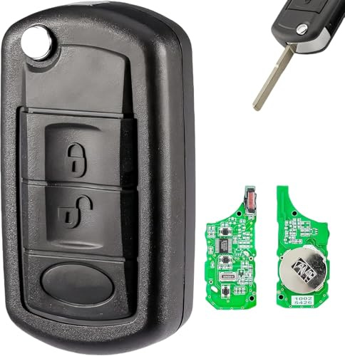 433 MHz 3 Buttons for Range Rover Sport Key Fob for Land Rover Discovery 3 Freelander 2 Key Fob for Rover 75 Key iID46chip HU101 Blade
