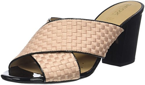 Geox D Eudora B, Ciabatte Donna, Rosa (Skin), 38 EU