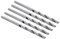 ENT 50020 HSS-G Holzspiralbohrer Ø 2,0 mm in der 5er Packung geschliffener HSS Holzbohrer