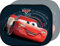 TataWay in viaggio si cresce - Parasoles Laterales para Coche Disney Cars, Protección UV, Fijación Ventosa, Gráficos Únicos, Negro, 11An x 11Al cm, Tela