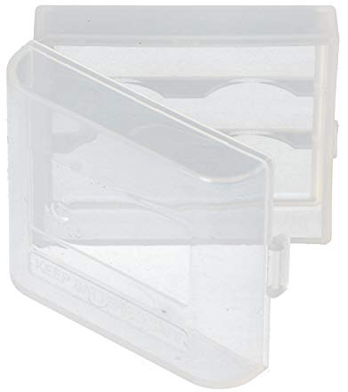 Soshine Plastikbox für 2x 16340/RCR123 transparent