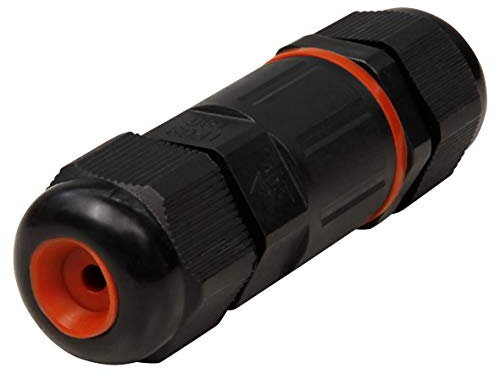 MC POWER - Kabelverbinder | Schutzklasse IP68, ideal für z. B. Kabelmontage draußen oder Feuchtraumleuchten, geeignet für Garten, Unterstände, Weihnachtsdeko, uvam. (3-polig, 78x26mm)