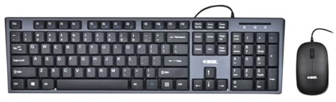 Ibox Keyboard and Mouse IKMS606 QWERTY US Black QWERTY