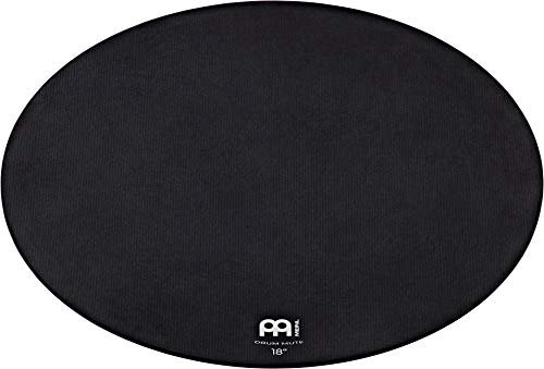 Meinl Cymbals Drum Mute 18 Zoll Trommel Dämpfer - Schlagzeug Zubehör, Schwarz (MDM-18)