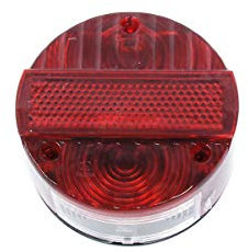 Rücklicht, Bremsschlußkennzeichenleuchte für MZ ETZ 125, 150, 250, 251 - rund, Ø 120 mm