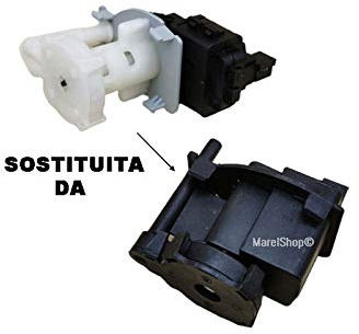Marel Shop® - Pompa Scarico Condensa 12 W per Asciugatrice compatibile con Indesit Ariston per modelli: IDCA735 - IDCAG35BS - AQC9BF5EZ1 - TCD83B6K/Z - TCL87B6H - AQC9BF7T1 - IDCAG55BH - IDCA745BH