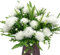CATTREE Künstliche Löwenzahn-Pflanzen, Kunststoff-Blumen, Sträucher, Büsche, Kunstgras, Hochzeit, Innen- und Außenbereich, Zuhause, Garten, Veranda, Tafelaufsätze, Arrangements, Weiß, 4 Stück