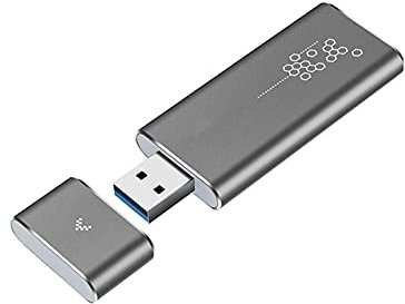 Unità SSD esterna SSD 1 Tb / 512 Gb / 256 Gb, USB 3.0 Portatile Backup, Adatto per PC desktop, laptop, MacBook, Smart TV e altri dispositivi (64 GB, grigio)