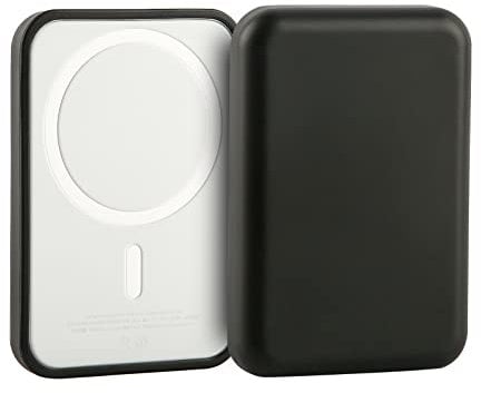 oakxco für Magsafe Battery Pack Hülle, Ultradünne und Weiche TPU Silikonhülle, Kratz- und Stoßfest, Männer und Frauen Geeignet, Kompatibel mit Apple Magsafe Externe Battery Pack, Schwarz