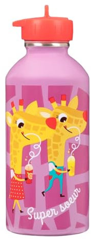 Draeger Paris - Gourde inox enfant - Super sœur