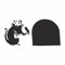 tradercat Wandaufkleber Wandtattoo Banksy Ratte Mauseloch - 20cmx10cm - für Wohnzimmer, Esszimmer, Küche, Schlafzimmer, Kinderzimmer, etc. – mit Anleitung