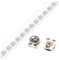20 stücke 3 × 3 Trimmer Widerstand Potentiometer Trimpot SMD 3X3 Einstellbar Variablen Widerstand 100 500 1k 2k 5k 10k 20k 50k 100k 1m Ohm-EVM3ESX50B25 200k