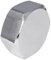 Chrome Blank Nut - BSP Thread Pipe Cap - Radiator Water Female Plug Capping Valve - Chromed Brass Material. (1/2 Inches)