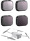 Fututech - Kit di filtri per obiettivo ND per DJI Mini 3 Pro Transmission Elevata, rivestimento Multistrato Antigraffio Anti-Olio Lens Filter Accessorio Drone (Kit ND)