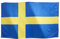 Runesol Bandera Nacional De Suecia 3x5, 91x152cm, 4 Ojales, Ojal De Latón En Cada Esquina, Bandera Sueca, Días Festivos, Banderas Premium, Impermeable, Interior, Exterior, Epifanía