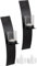 Novaliv 2X Wandkerzenhalter + 2X LED Teelichter 29 x 10 x 6 cm Schwarz Metall Kerzenhalter Dekoration Wanddeko Vintage Deko Teelicht LED Licht Wandhalter